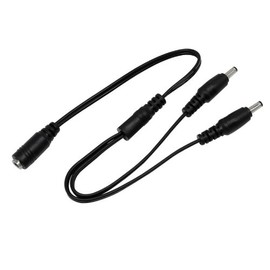 Lightkiwi M7380 6 inch Interconnect Splitter Cable for Modular LED Under Cabinet Lighting (Black)