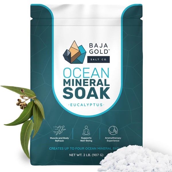 Baja Gold Ocean Mineral Soak - Eucalyptus - 2 Lb.