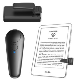 UNIBITRI Remote One Page, RF One Page for Kindle, Take Tablets Reading Novels Take Accessories, Dark Black