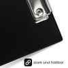 Netuno 1 x Clipboard A5 with Clip Black Writing Board