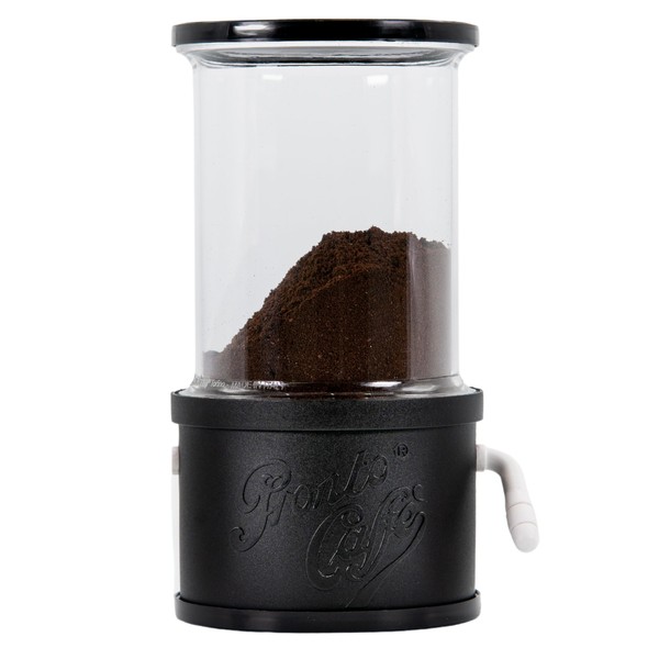 LAVATELLI ProntoCaffè Black Coffee Powder Container and Dispenser for Coffee