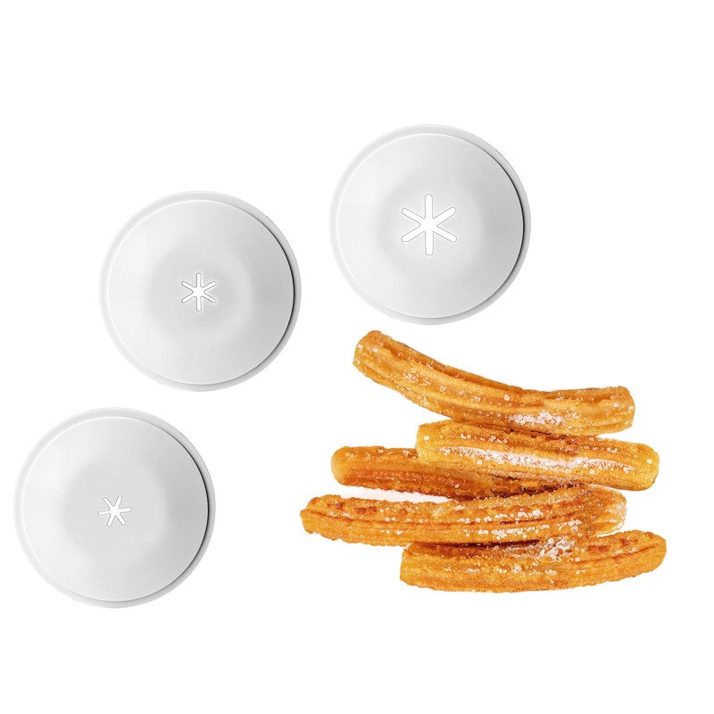 Ibili - Screw-in Churrera - Cookie Machine, BPA-Free Plastic, 12