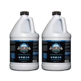 NOK OUT Odor Remover, Pet Deodorizer and Cleaning Spray, Made in the USA, 1 Gallon, 2-Pack