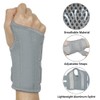 HYCOPROT Wrist Support with Metal Splint, Adjustable Breathable Wrist Brace
