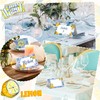 JESTAR 48Pcs Capri Lemon Place Cards Name Cards for Table