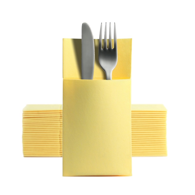 Aroba 50 Soft Point Cutlery Napkins, Soft Material, Volume and