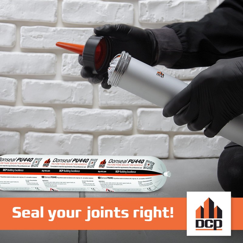 DCP Donseal PU440 Polyurethane Sealant for Concrete, Sidewalk 1 Pack