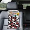 DELORIGIN Skull Rose Print Car Trash Bag Hanging Garbage Bag