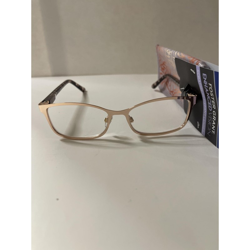 Foster Grant reading glasses, Jocelyn, shiny pink rose 1.50