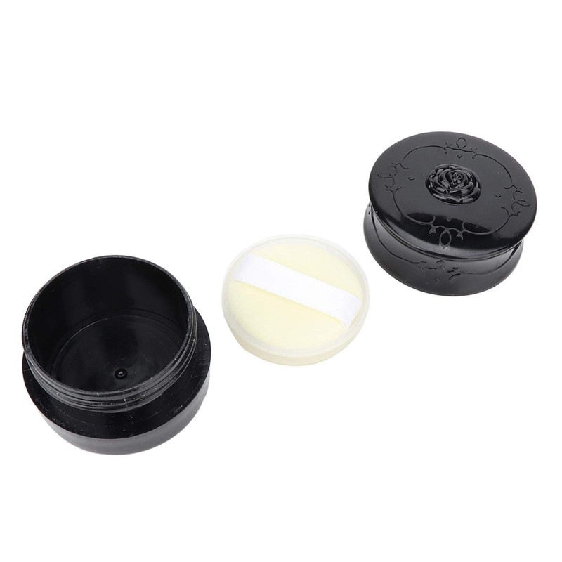 Makeup Powder Container, with Sifter and Powder Puff, Reusable Portable