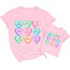 Mommy and Me Valentines Day Shirts: Love Heart Tshirt Family
