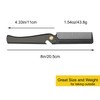 Stainless Steel Folding Comb, Pocket Comb for Men and Women,