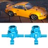 Aluminum Alloy Front Knuckle Arms Steering Cup for Tamiya TT02
