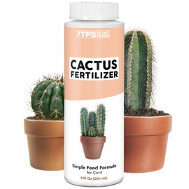 TPS NUTRIENTS Cactus Fertilizer for Cacti and All Desert Plants, Liquid Plant Food 8 oz (250mL)