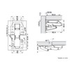 Gedotec Upfold Hinge with Soft-Close Damping | Pack of 4