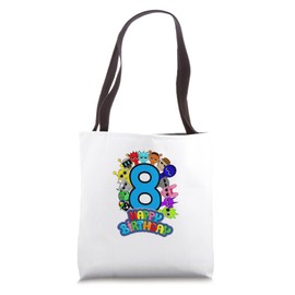 Happy 8th Birthday Sprunky! | Simon Funbot Oren Pinki Tote Bag