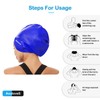 Aouloves Extra Large Long Hair Swim Cap for Braids and
