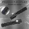Xitomer M8 Universal Motorcycle Bike Foot Peg Foldable Mini Pedals,