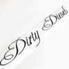 Dirty Diesel Hologram Car Sticker, Tuning Sticker, Rainbow Sticker, Oilslick