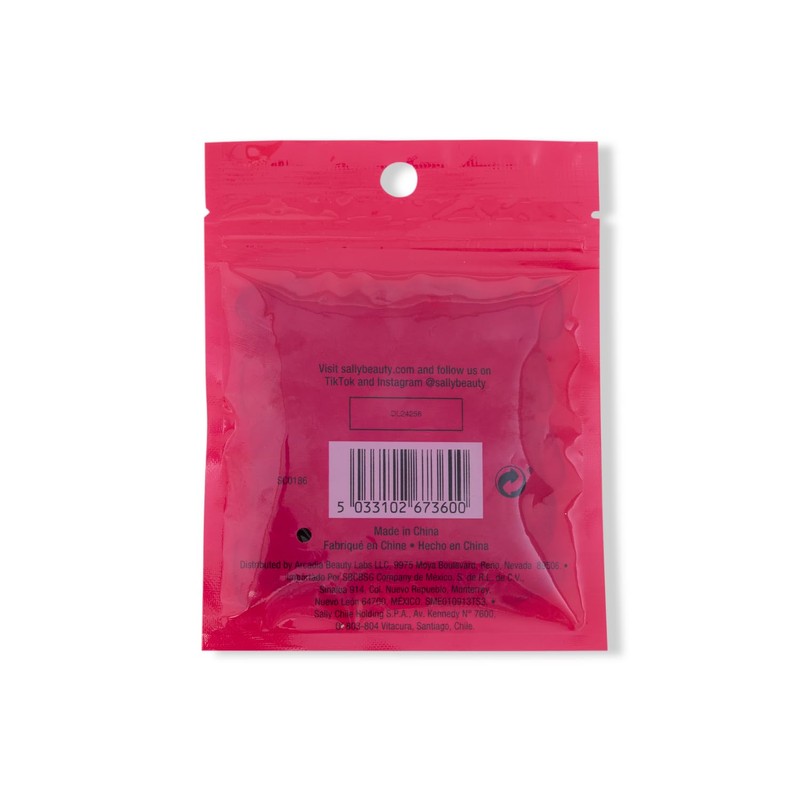 Salon Care Black Rubber Bands (200 Count)