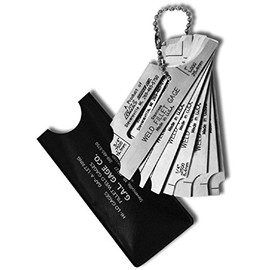 G.A.L. Gage Co. - Fillet Weld Gage Set (7 pc.) GAL-8a