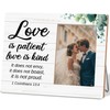 Christian Wedding Picture Frame for Newlyweds