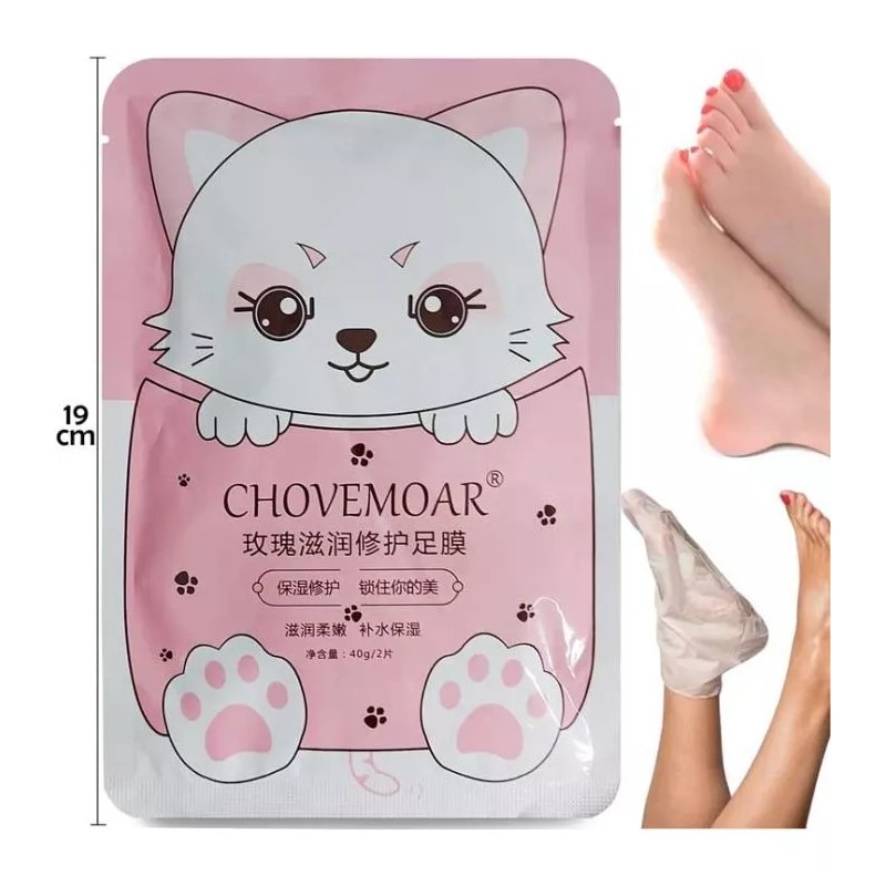 KFMX 3 Mascarillas De Pies Exfoliante Humectante Relajante Suave