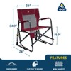 GCI OUTDOOR Freestyle Rocker Camping Chair | Portable Folding Rocking