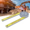 Miter Saw Protractor Portable Calibration 3-Dimensional Goniometer Angle Finder Tools