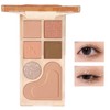 Lynlyulinger 6 Colors Volume Plate, Integral Plate, Powder Plate, Multi-functional,