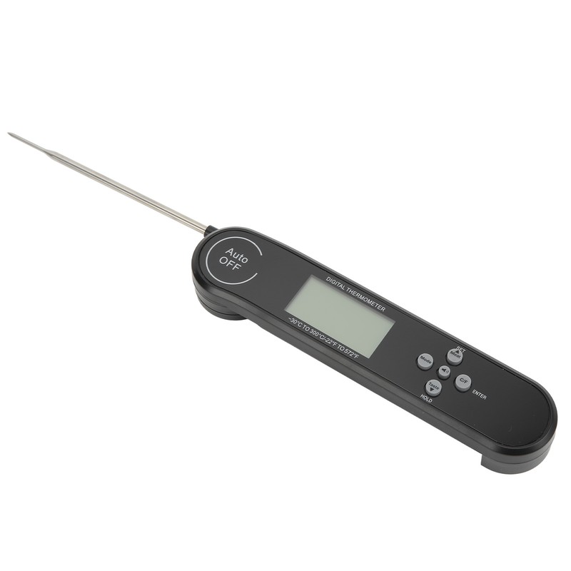 Digital Multifunction Food Thermometer Folding 180° Rotation Probe 22℉572℉ 30℃300℃