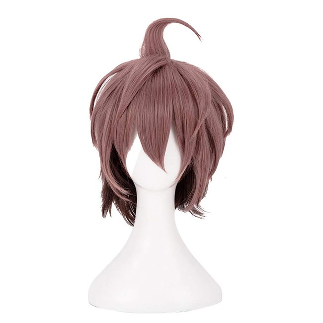 Xingwang Queen Anime Short Straight Gradient Color Cosplay Wig Men Boys' Party Wigs