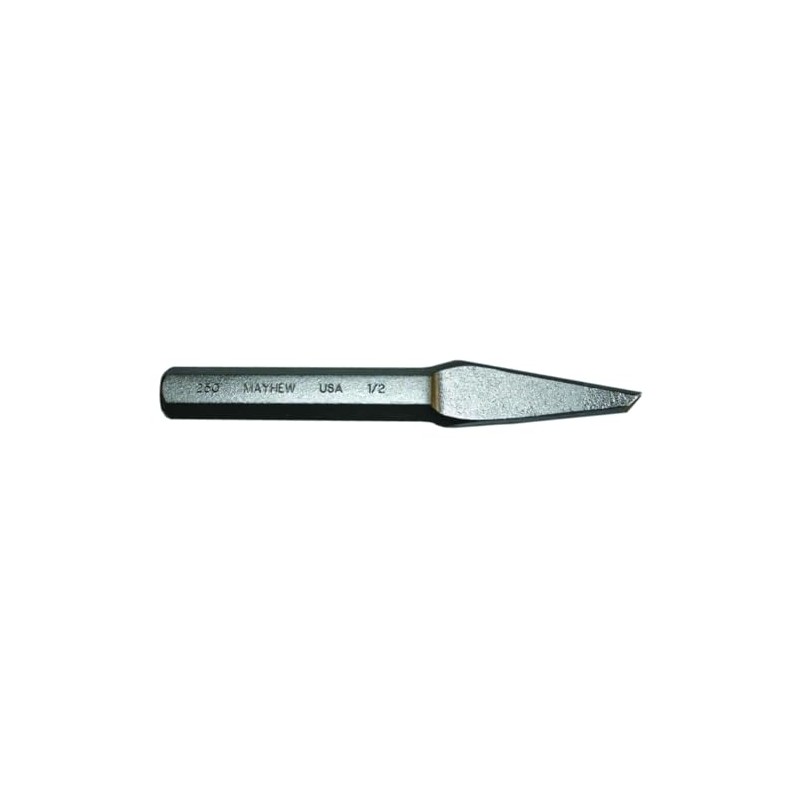 Mayhew Pro 10505 1/2-Inch Half Round Nose Chisel
