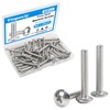 Yinpecly 40Pcs M4 x 25mm Truss Head Machine Screws for