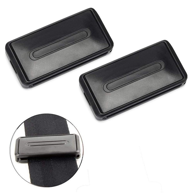 2x Car Seat Belt Adjuster Car Seatbelt Clip Strap Buckle