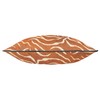 Wylder Tropics Jurong Tiger Chenille Animal Print Cushion Cover, Rust
