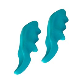 KOMBIUDA Mini Thumb Massager 1 Set 2pcs Thumb Massager Point Massager Durable Massager Massage Supplies Creative Massager Plastic Mini Tool Small Thumb Massager