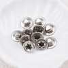 ZORZA 40Pcs Metal Push Nut Caps M6 & M8 Axle