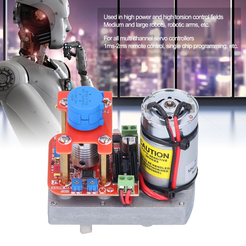 Robot Servo Ultra High Torsion Alloy 3600 Degree 10 Circle