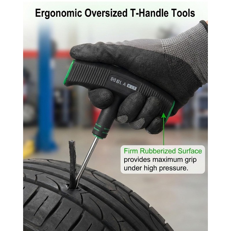 20PCS Tire Repair Kit – Flat Tire Plug Kit includes