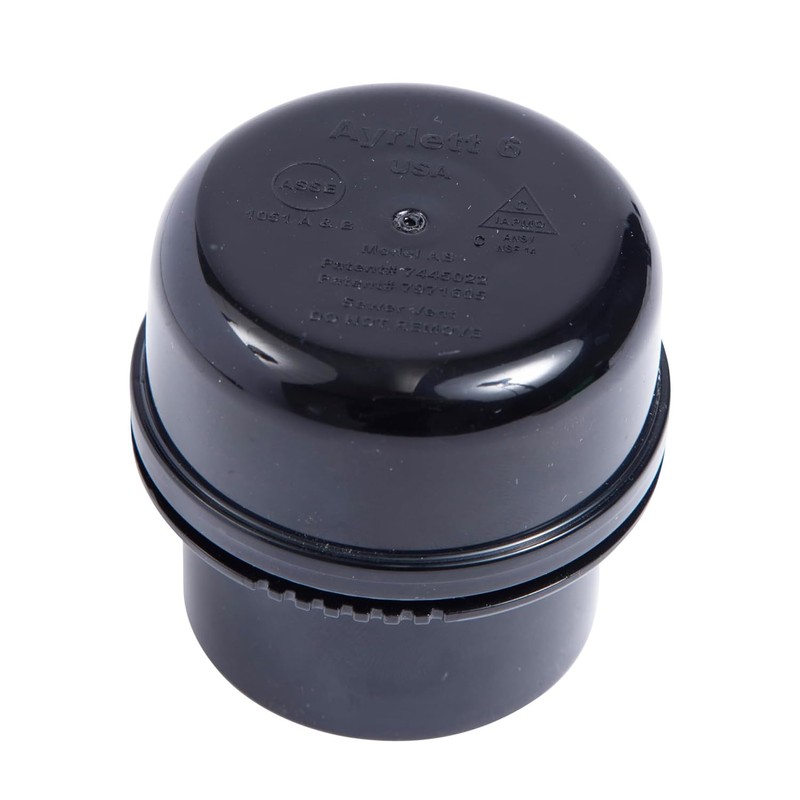 JB Products Air Admittance Valve AAV, 2″ x 1-1/2″ Solvent