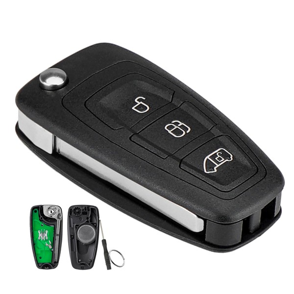 433MHZ FSK ID49 Chip Car Remote Control Key For Ford