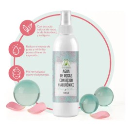 Agua De Rosas Con Ácido Hialurónico Anti Arrugas (500ml)