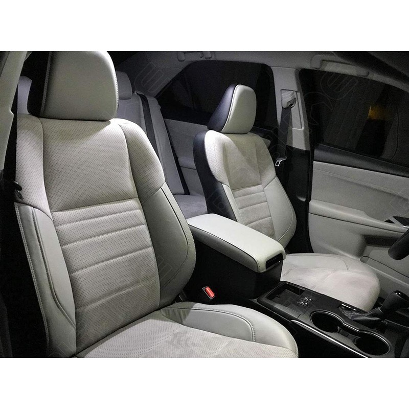 BRISHINE White Interior LED Lights Kit for Honda Civic 2016