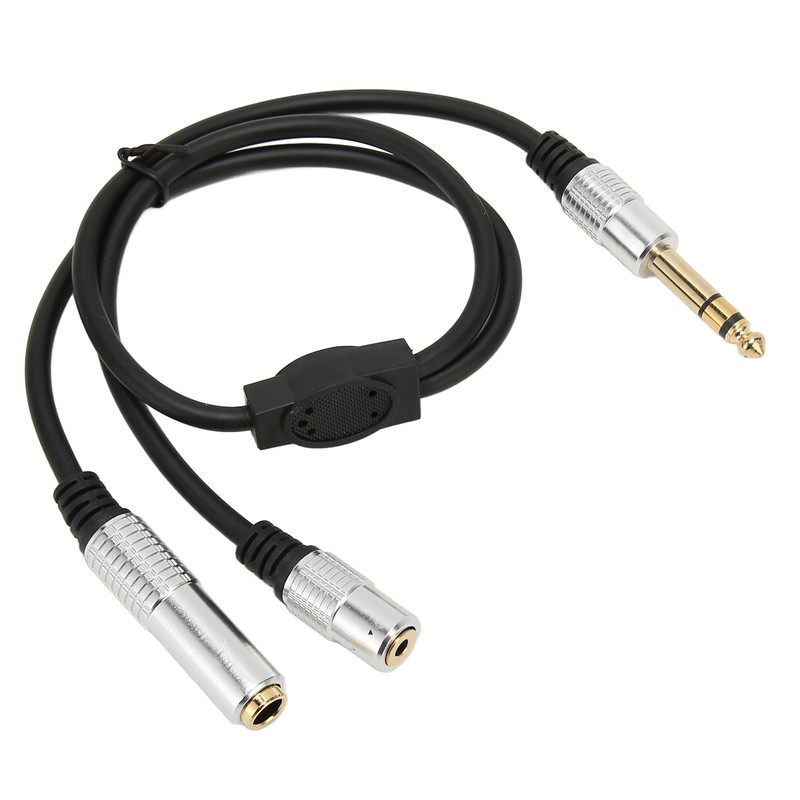 1 Split in 2 Sound Cable 1/4 Inch TRS Stereo