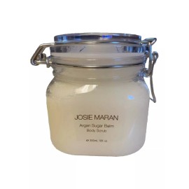 Josie Maran Argan Whipped Sugar Balm Body Scrub 10oz-Almond Whip-NEW-A5506