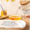 GRIRIW Honey Dipping Spoon Honey Dipper Handle for Easy Mixing