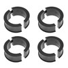 Maxmoral 4PCS 31.8mm to 25.4mm Bike Handlebar Extender, Lightweight Durable