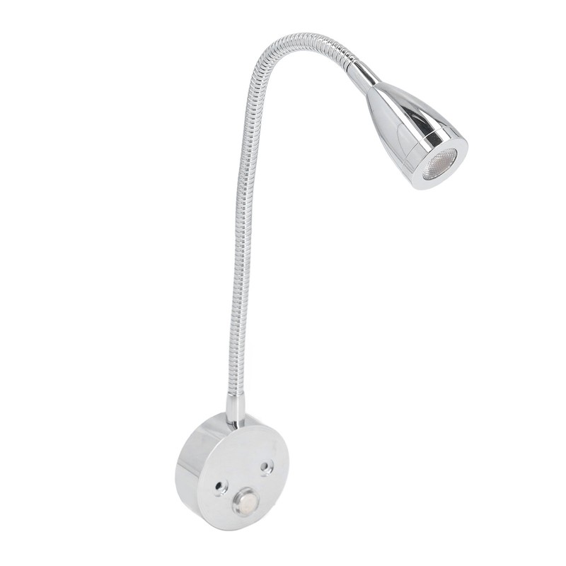 RV Interior Reading Lights Bedside Reading Lamp 10‑30v Dimmable Adjustable