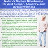 Nature’s Sodium Bicarbonate Organic Use Aluminum Free Baking Soda. No